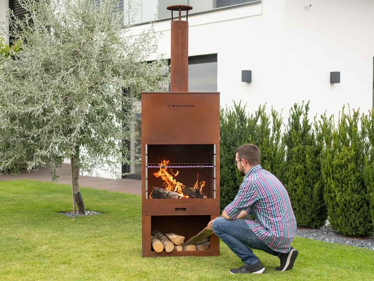 Grillkamin für Garten & Terrasse kaufen mygardenhome